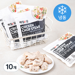 하림 이닭 한입 닭가슴살 블랙페퍼 (냉동), 100g, 10개