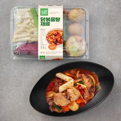 프레시밀 닭볶음탕 재료 밀키트, 950g, 1팩