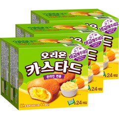 오리온 카스타드, 288g, 6개