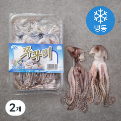 진해수협 국내산 손질 주꾸미 (냉동), 500g, 2개