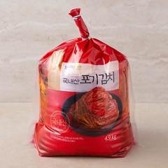 곰곰 국내산 포기 김치 (냉장), 4.9kg, 1개