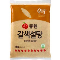 큐원 갈색설탕, 1kg, 1개