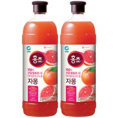 청정원 홍초 자몽, 1800ml, 2개