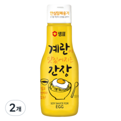 샘표 계란이 맛있어지는 간장, 2개, 200ml