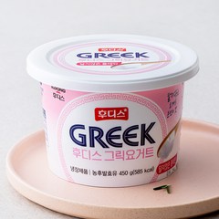 일동후디스 그릭요거트 달지않는 플레인, 450g, 1개