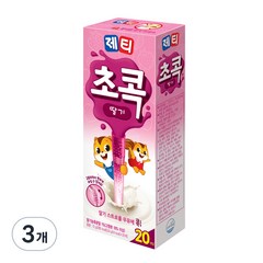 제티 초콕 딸기맛, 3.6g, 20개입, 3개