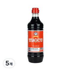 범일 불간장, 860ml, 5개