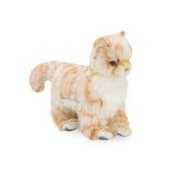 한사토이 고양이갈색 6498 L 동물인형, 19cm, 혼합 색상