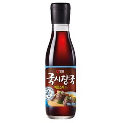 샘표 국시장국(메밀소바), 350ml, 1개