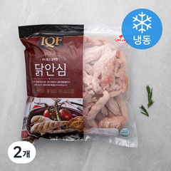 마니커 IQF 닭고기 안심살 (냉동), 2kg, 2개