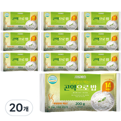 자연다움 곤약으로 밥, 200g, 20개