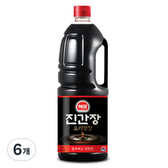 해표 진간장, 1.8L, 6개