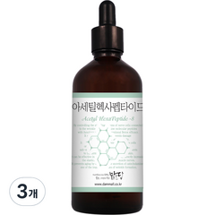 맑을담 아세틸헥사펩타이드 앰플, 100ml, 3개