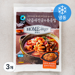 청정원 호밍스 낙곱새전골과 볶음밥 (냉동), 1kg, 3개