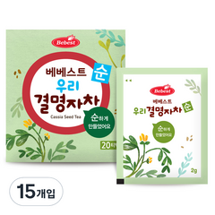 베베스트 우리아이 결명자차 40g, 결명자, 15개입