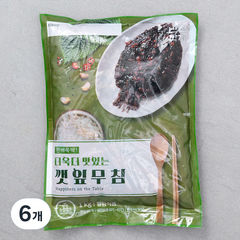 반찬단지 깻잎무침, 1kg, 6개