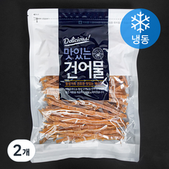 해맑은푸드 구운 누드오징어 스틱 (냉동), 400g, 2개