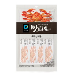 대상 청정원 맛선생 해물 스틱, 80g, 1개