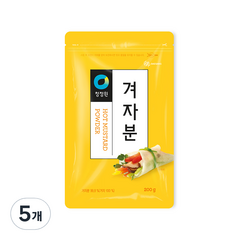 청정원 겨자분, 200g, 5개