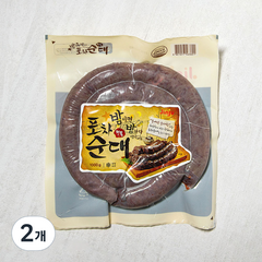 진주햄 즉석 포차 순대, 1000g, 2개