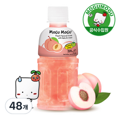 모구모구 복숭아 음료, 48개, 복숭아맛, 320ml