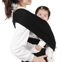 쉐리네뜨 포시즌 도도아기띠 230g, 블랙