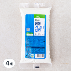 풀스키친 정통리코타 치즈, 4개, 500g