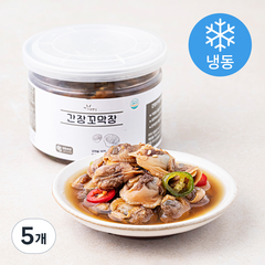 초록햇살 간장꼬막장 (냉동), 5개, 250g