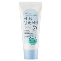 바세린 모이스처 UV 쉴드 선크림 SPF50+ PA++++, 1개, 60g