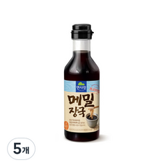 면사랑 프리미엄 메밀장국, 500ml, 5개