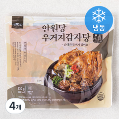 안원당 우거지 감자탕 (냉동), 920g, 4개