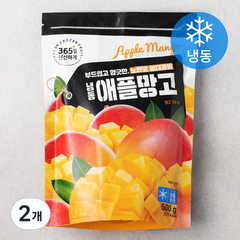 페루산 애플망고 (냉동), 500g, 2개