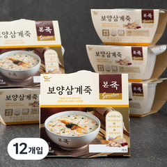 본죽 보양삼계죽, 270g, 12개입