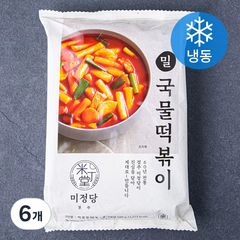 미정당 밀 국물떡볶이 (냉동), 6개, 580g