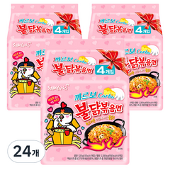 삼양 까르보 불닭볶음면 130g, 24개