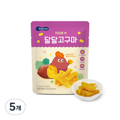 베베쿡 한입에 쏙 달달고구마 60g, 5개