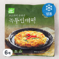 사옹원 부침명장 녹두빈대떡 (냉동), 400g, 6개
