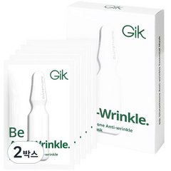 GIK 글루타티온 안티 링클 에센셜 마스크팩 30ml, 5매입, 2개