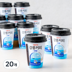 서울우유 강릉커피 라떼, 250ml, 20개