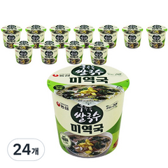 후루룩 쌀국수 미역국, 74g, 24개