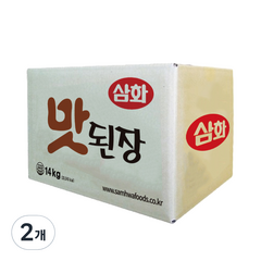 삼화식품 맛된장, 14kg, 2개