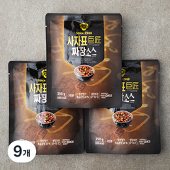 사자표 거장 짜장소스, 250g, 9개