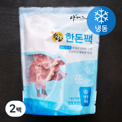 한돈 파머스팩 생족 구이용 (냉동), 1000g, 2팩