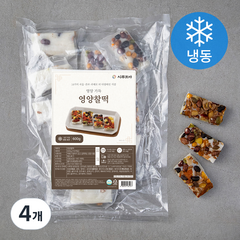 시루조아 영양가득 영양찰떡 (냉동), 600g, 4개