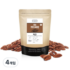 넛츠앤베리스 피칸, 400g, 4개입