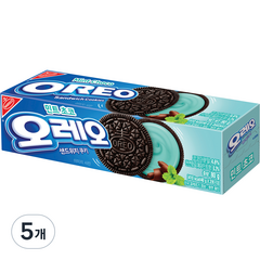 동서식품 오레오 샌드위치 쿠키 민트초코 2p, 80g, 5개