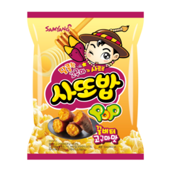 삼양 사또밥 꿀버터 고구마맛 스낵, 10개, 52g