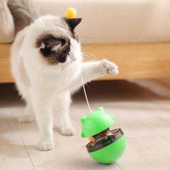 피치펫 고양이 노즈워크 오뚜기 장난감, 혼합색상, 1개