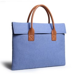 BAGnBAGs WX10 비즈니스 슬림 노트북가방, 블루