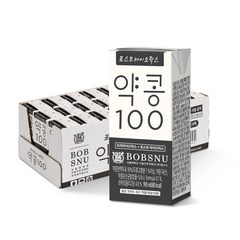 서울대밥스누 포스트바이오틱스 약콩 100 두유, 24개, 190ml
